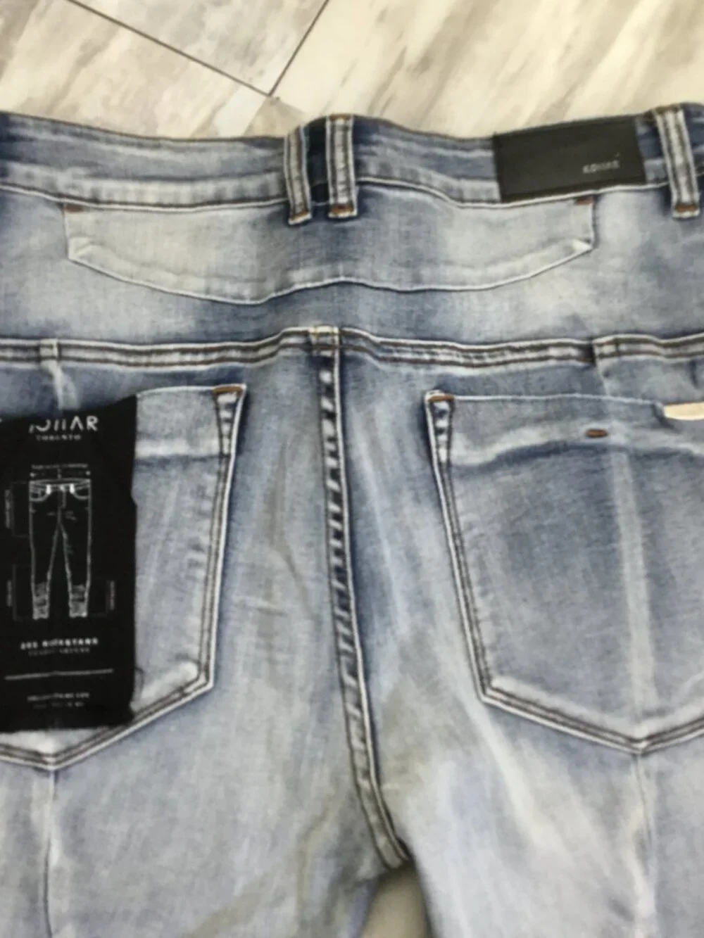 Kollar 203 Rockstars Classic Skinny Distressed Jean 34